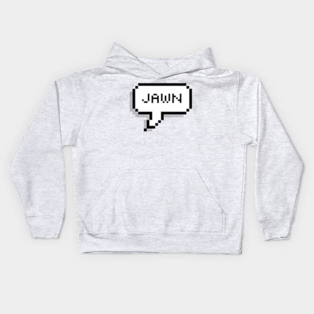 jawn. Kids Hoodie by cartershart